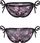 Majtki damskie Figi z kwiatowym nadrukiem uniwersalne Le Cabaret Lingerie - zdjęcie 4