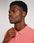 WRANGLER GARMENT DYE POLO MĘSKA KOSZULKA POLO POLÓWKA POPPY 112349955 - zdjęcie 5