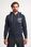 Aeronautica Militare Bluza z kapturem 231FE1783F488 granat - zdjęcie 4