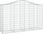 Dkd Home Decor Gabiony Z Wysokim Łukiem 10Szt. 200X50X120/140cm Ocynkowane Żelazo - zdjęcie 2