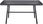Stół ogrodowy Beliani Stół Ogrodowy Czarny Metalowy Aluminium 150x90cm Nowoczesny - zdjęcie 2