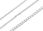 Intergold Srebrny łańcuszek rodowany pancerka Próby 925 55 cm - zdjęcie 3