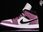 Nike Air Jordan 1 Retro MID Wmns Berry Pink Eur 40,5 Us 9 - zdjęcie 3