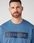 WRANGLER SEASONAL CREW MĘSKA BLUZA NIEROZPINANA LOGO CAPTAINS BLUE 112341198 - zdjęcie 4