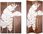 Gift Decor Emaga Parawan Biały Brązowy Płótno 122x2,5x180 - zdjęcie 2