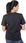 Czarny t-shirt damski oversize polskiej marki LAMON PREMIUM - zdjęcie 3