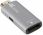 Adapter HDMI [M] 2.0 do Displayport [F] 1.2 4K@60Hz Lanberg - srebrny (AD-HD-DP-01) - zdjęcie 5