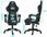 Fotel dla gracza Cobra Player 5.0 CRF50 Jasnoszaro-czarny + podnóżek - zdjęcie 2