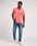 WRANGLER GARMENT DYE POLO MĘSKA KOSZULKA POLO POLÓWKA POPPY 112349955 - zdjęcie 6