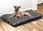Aio Factory Legowisko Dla Psa Poduszka Prestige 80X60cm Wodoodporna Kości Srebrne 5905913038681 - zdjęcie 6