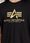 Alpha Industries T-shirt Basic Carbo 100501CB black/gold - zdjęcie 5