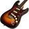 Fender Custom Shop American Custom Strat NOS, Chocolate 3-Color Sunbur - zdjęcie 4