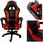 Fotel dla gracza Kontrast KG107 B&R Modern Czerwony - zdjęcie 4