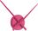 Karlsson Wall Clock Little Big Time Mini Metallic Dark Pink (Ka4348Pi) - zdjęcie 2