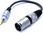 Akcesoria do mikrofonu Adapter Wtyk Xlr Męski 3 Pin Wtyk Mini Jack 3.5 Trrs 4 Polowy Mikrofon - zdjęcie 3