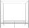 Dkd Home Decor Łóżko Z Baldachimem Białe Metalowe 160X200 Cm - zdjęcie 2
