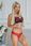 Le Cabaret Lingerie majtki damskie figi koronkowe Brazyliany czerwone S/M - zdjęcie 5