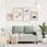 vidaXL Sofa 2 osobowa jasnoszara 120 cm tapicerowana aksamitem (4007614) - zdjęcie 4