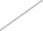 Intergold Srebrny Łańcuszek Kostka Rodowana Próby 925 45 Cm - zdjęcie 1