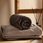 Eurofirany Ręcznik Frotte Zoe1 Czarny Szybkoschnący 280G/M2   70x140cm - zdjęcie 3