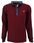 BLUZA POLO MĘSKA CIEPŁA BORDO XL BASTION - zdjęcie 5