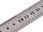 Stoklasa Liniał Linijka Metalowa Krawiecka Uniwersalna 30cm 900925 - zdjęcie 3