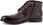 Buty męskie zimowe eleganckie trzewiki 282LU ciemny brąz - zdjęcie 5