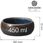 MISKA GORO 450ml 140 mm BROWN BLUE BRĄZOWO-NIEBIESKA FINE DINE - zdjęcie 3