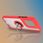 Etui Z Uchwytem Na Palec Bizon Case Hybrid Ring Do Motorola Edge 50 Neo Przydymione Czerwoną Ramką - zdjęcie 6