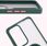 Bizon Etui Z Uchwytem Na Palec Case Hybrid Ring Do Oppo Reno 12 Pro Przydymione Ciemnozieloną Ramką - zdjęcie 4