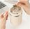 Ecarla Duży Pojemny Kubek Termiczny Ze Słomką 480Ml Termos Zamykany Coffe Cup17Br Brązowy - zdjęcie 5
