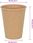vidaXL Papierowe Kubki 1000szt. 12Oz 300Ml Brązowy 4102796 - zdjęcie 4