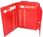 Portfel Damski Skóra Licowa CAVALDI PP-902-SCL CZERWONY RFID Suwak Na Zewnątrz Kuferek 13 x 10x 3 [cm] - zdjęcie 6
