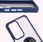 Bizon Etui Z Uchwytem Na Palec Case Hybrid Ring Do Oppo Reno 12 Przydymione Granatową Ramką - zdjęcie 7