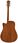 V-TONE VEAG1 CE BK gitara elektroakustyczna 4/4 dreadnought cutaway czarna - zdjęcie 4