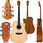 V-TONE VEAG1 CE BK gitara elektroakustyczna 4/4 dreadnought cutaway czarna - zdjęcie 6