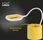 Lampka Biurkowa Dla Dzieci Led Ll Lanki Dim Cct Yl Żółta Usb Lampa Stołowa - zdjęcie 4