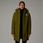 Damska Parka Puchowa The North Face W Arctic Parka - Forest Olive - zdjęcie 6