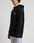 LEE LOOSE SEASONAL HOODIE MĘSKA BLUZA Z KAPTUREM KANGURKA WASHED BLACK LL26FTON - zdjęcie 5