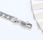 Bransoleta Diamentowana Srebrna Męska Srebro pr. 925 Bransoletka 5mm/19cm - zdjęcie 5