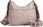 CLUCI Torebka Damska Skórzana Crossbody Szara Regulowany Pasek - zdjęcie 3