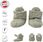 Lodger Polarowe buciki kapcie szałwiowe Fleece Elm 3-6 m - zdjęcie 2