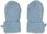 Lodger Rękawiczki dziecięce z wełny merino 100% niebieskie Blue Fogg 0-12m - zdjęcie 2