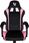 Fotel dla gracza Prototype Hero Enzo Pink Alcantara HER2HEROALCANTARAPINK - zdjęcie 3