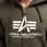 Bluza rozpinana z kapturem Alpha Industries Basic 178325 142 - Ciemnooliwkowa • SKLEP PREMIUM - zdjęcie 6