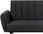 Beliani Sofa Rozkładana Czarna Vimmerby (447758Bel) - zdjęcie 6