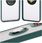 Bizon Etui Z Uchwytem Na Palec Case Hybrid Ring Do Motorola Moto G55 5G Przydymione Ciemnozieloną Ramką - zdjęcie 4