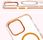 Bizon Etui Z Pierścieniem Magnetycznym Case Marco Do Iphone 14 Pro Max Przezroczyste Pomarańczową Ramką - zdjęcie 6