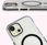 Bizon Etui Z Pierścieniem Magnetycznym Case Marco Do Iphone 15 Przezroczyste Czarną Ramką - zdjęcie 2