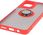 Bizon Etui Z Uchwytem Na Palec Case Hybrid Ring Do Motorola Moto G55 5G Przydymione Czerwoną Ramką - zdjęcie 3